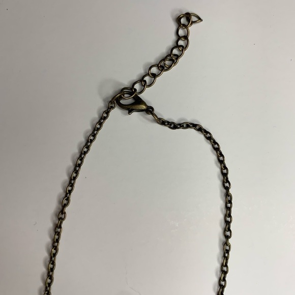 💸Bee and Stone Bronze Necklace💸 - Picture 2 of 8